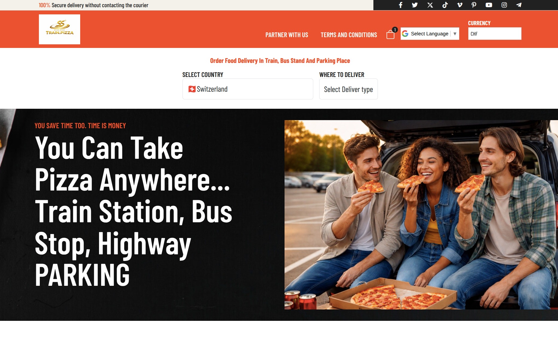 Train Pizza